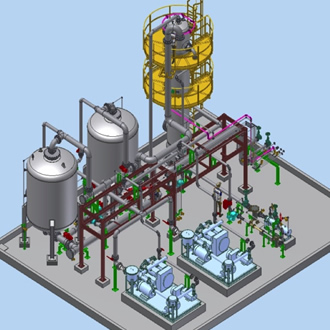 Main equipment (absorption method)