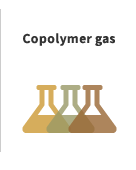 Polymerization gas can be recovered.